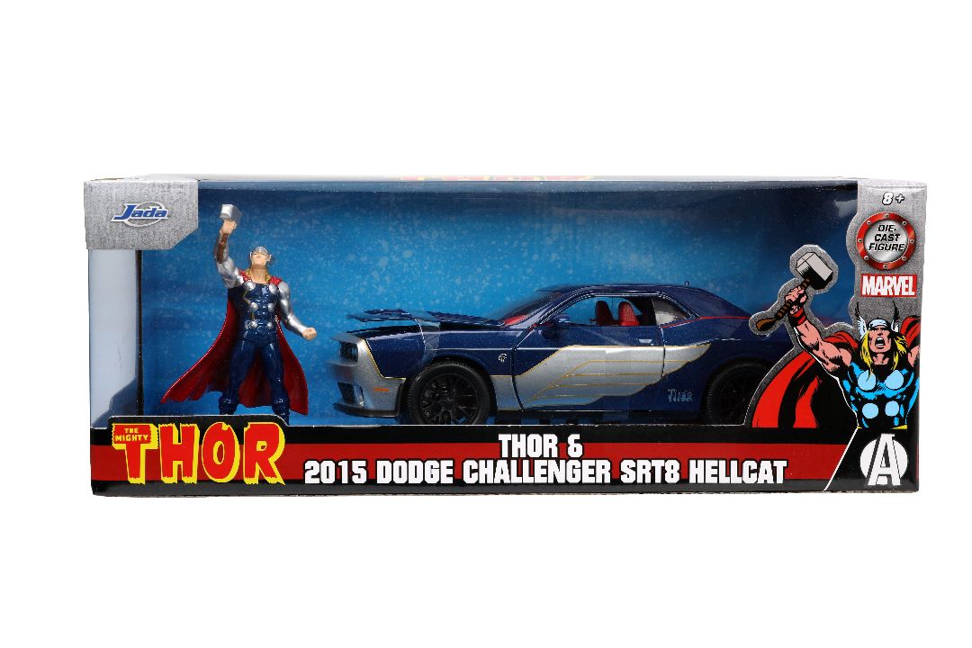 Jada 1/24 "Hollywood Rides" Marvel Challenger Hellcat with Thor – image 19