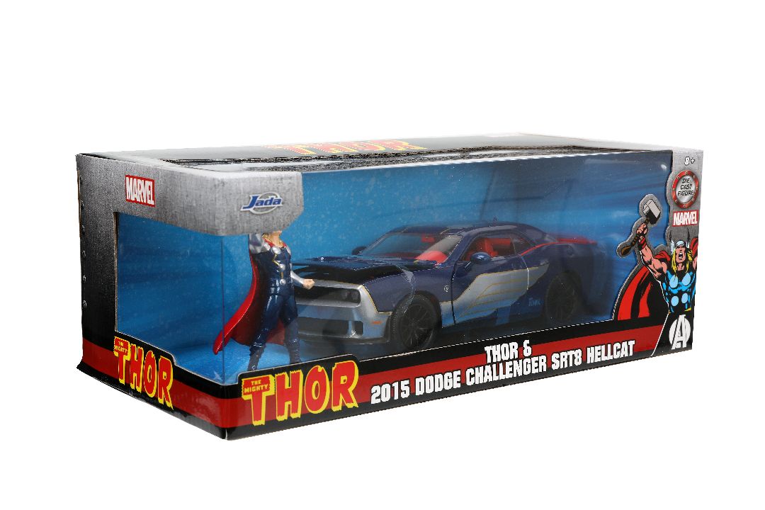 Jada 1/24 "Hollywood Rides" Marvel Challenger Hellcat with Thor – image 20