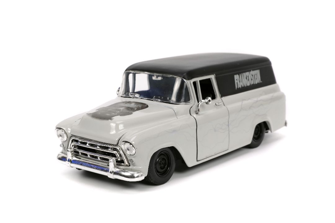 Jada 1/24 "Hollywood Rides" Frankenstein 1957 Chevy Sububan – image 7