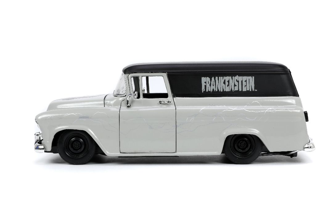 Jada 1/24 "Hollywood Rides" Frankenstein 1957 Chevy Sububan – image 8