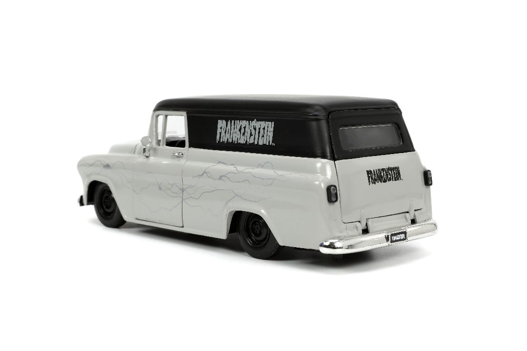 Jada 1/24 "Hollywood Rides" Frankenstein 1957 Chevy Sububan – image 9