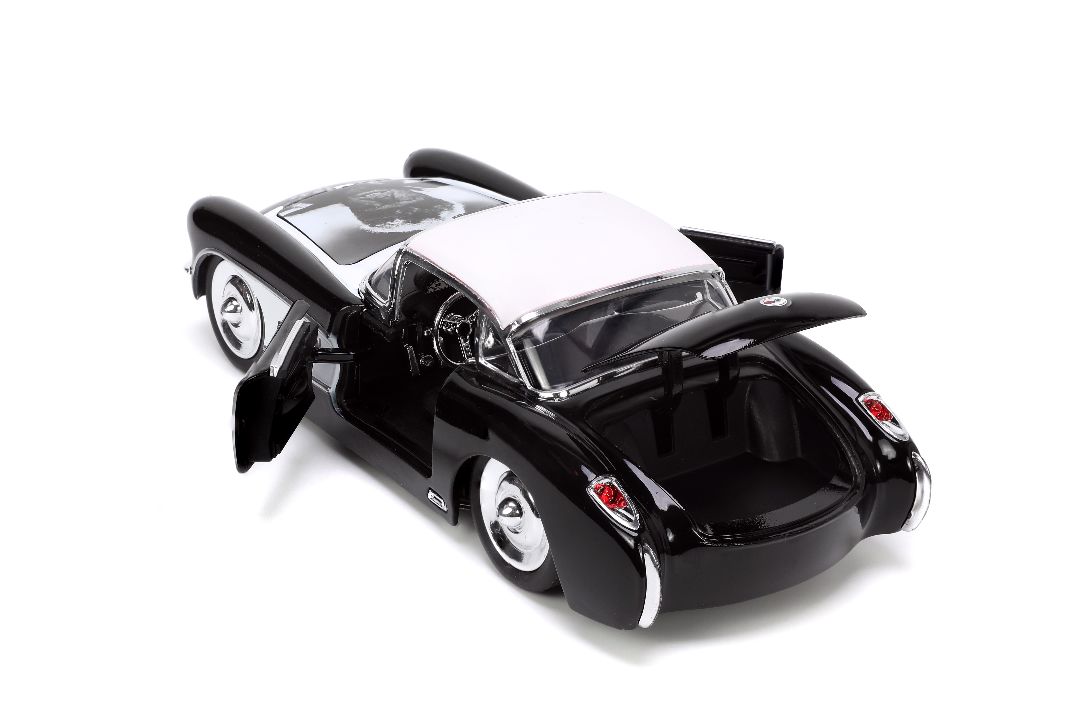 Jada 1/24 "Hollywood Rides" 1957 Corvette with The Wolfman – image 16