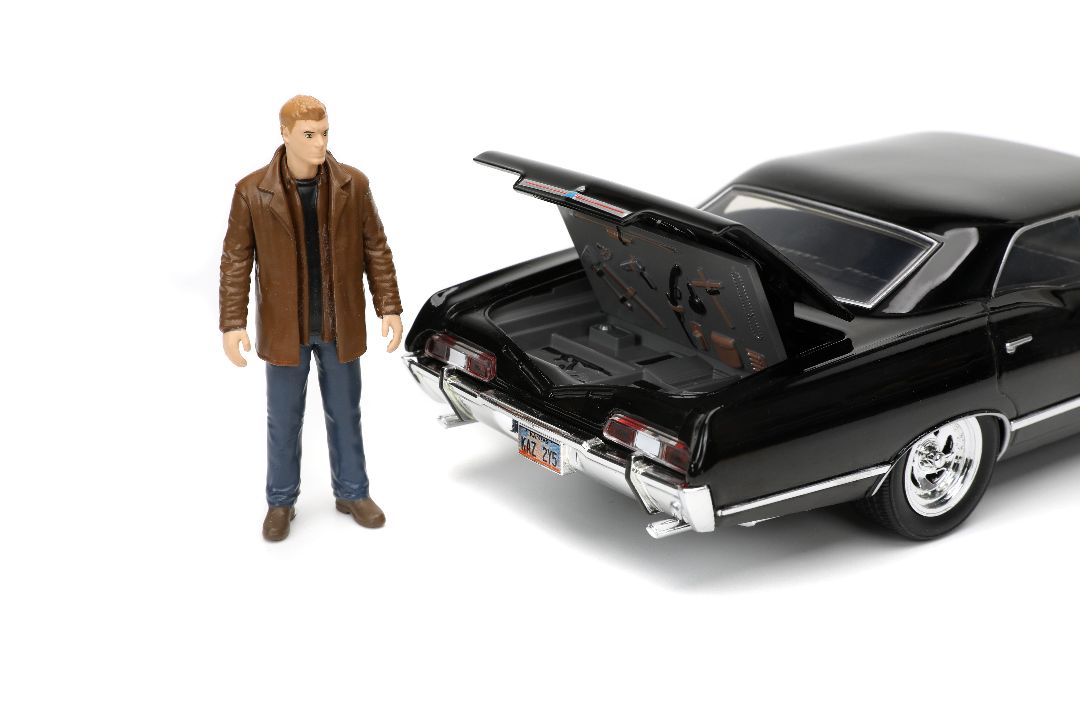 Jada 1/24 "Hollywood Rides" Supernatural 1967 Impala w/ Dean thumbnail 3