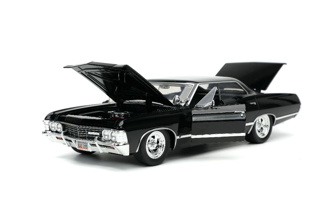 Jada 1/24 "Hollywood Rides" Supernatural 1967 Impala w/ Dean thumbnail 15