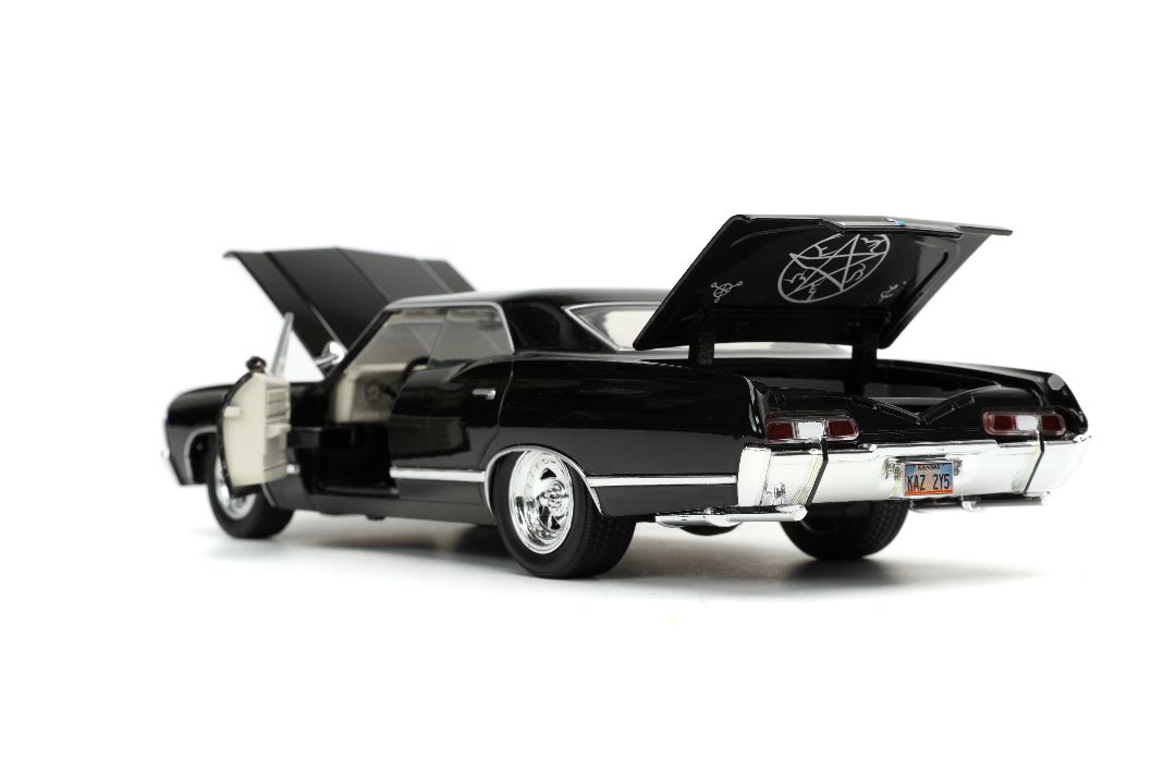 Jada 1/24 "Hollywood Rides" Supernatural 1967 Impala w/ Dean thumbnail 16