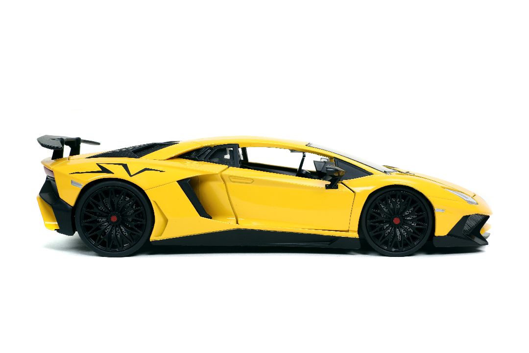 Jada 1/24 "Hyper-Spec" Lamborghini Aventador SV - Yellow – image 5