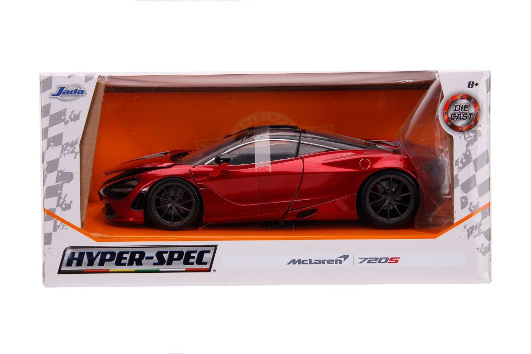 Jada 1/24 "Hyper-Spec" McLaren 720S - Red – image 5
