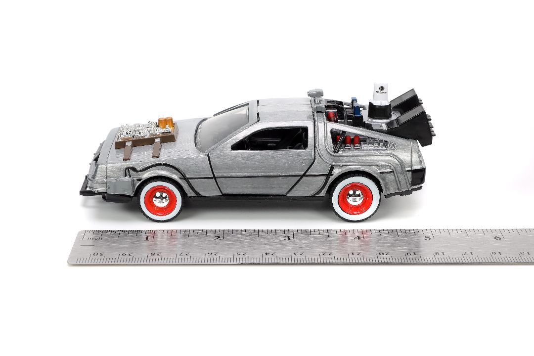 Jada 1/32 "Hollywood Rides" Back to The Future III Time Machine – image 12