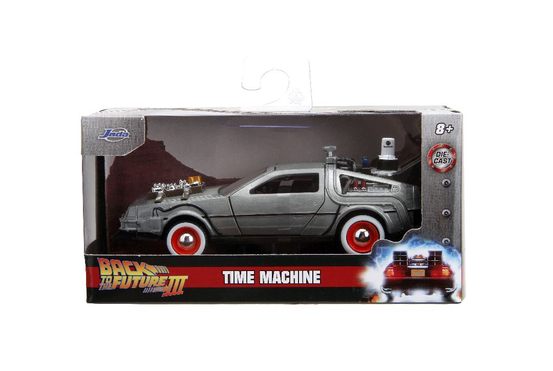 Jada 1/32 "Hollywood Rides" Back to The Future III Time Machine – image 13