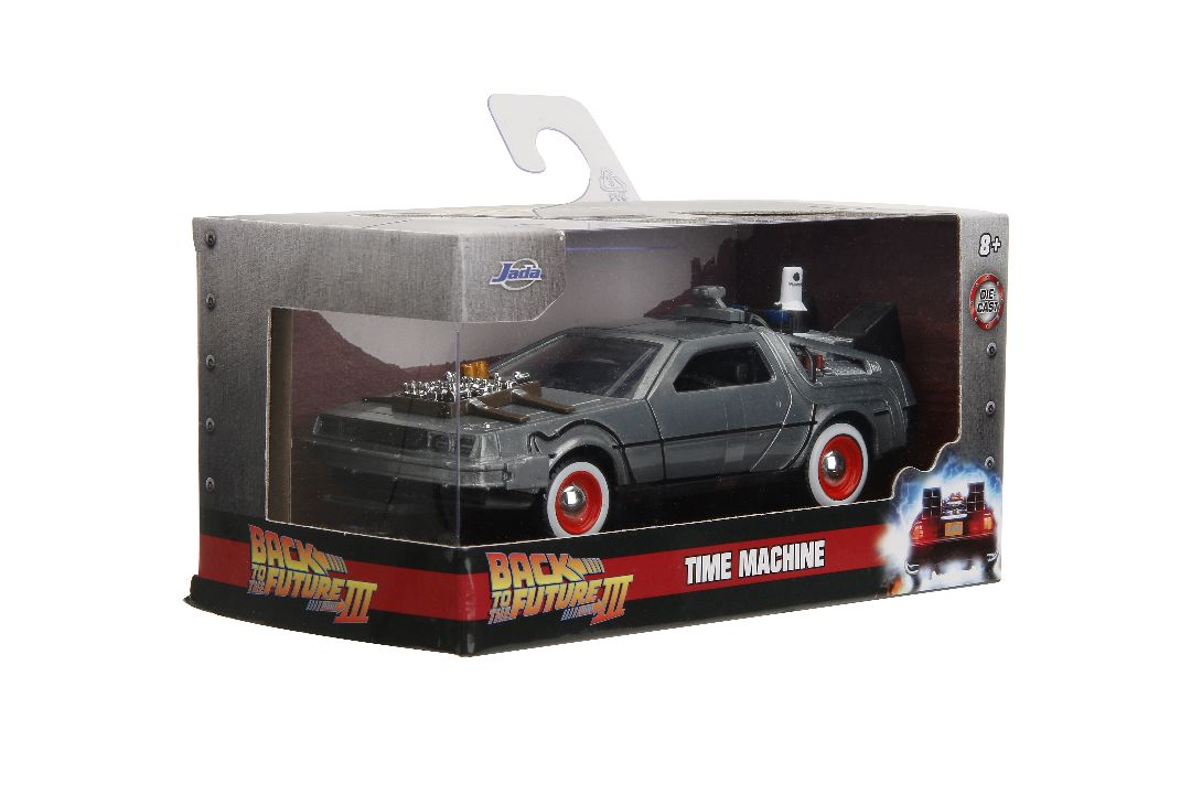 Jada 1/32 "Hollywood Rides" Back to The Future III Time Machine – image 14