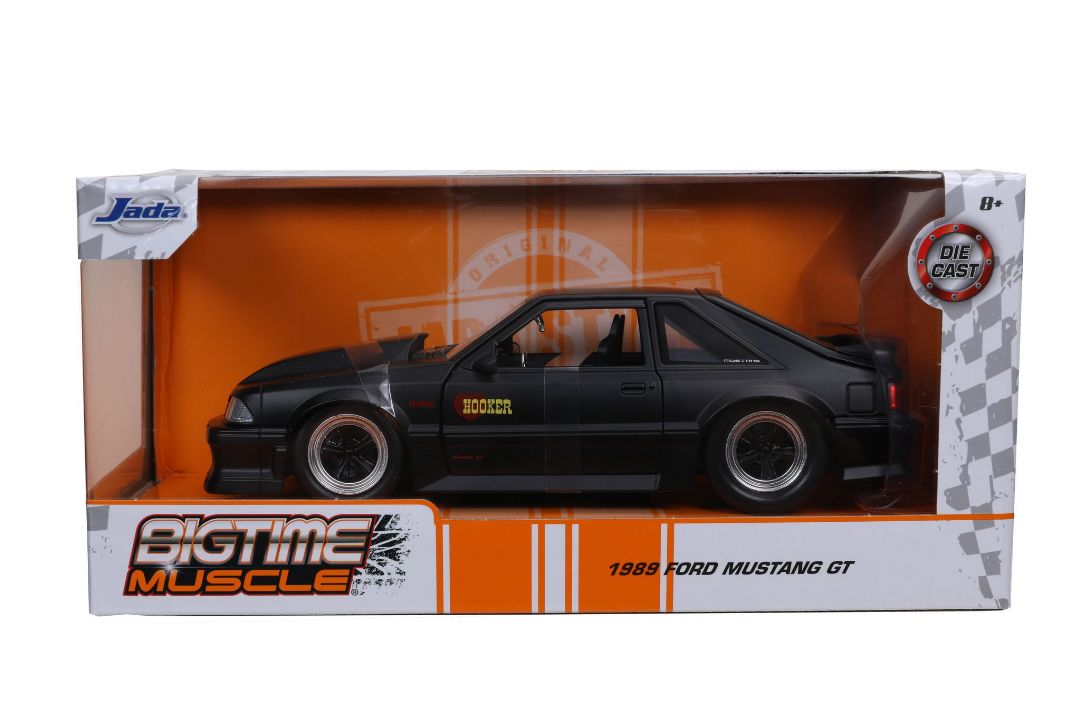 Jada 1/24 "BIGTIME Muscle" 1989 Ford Mustang GT – image 3