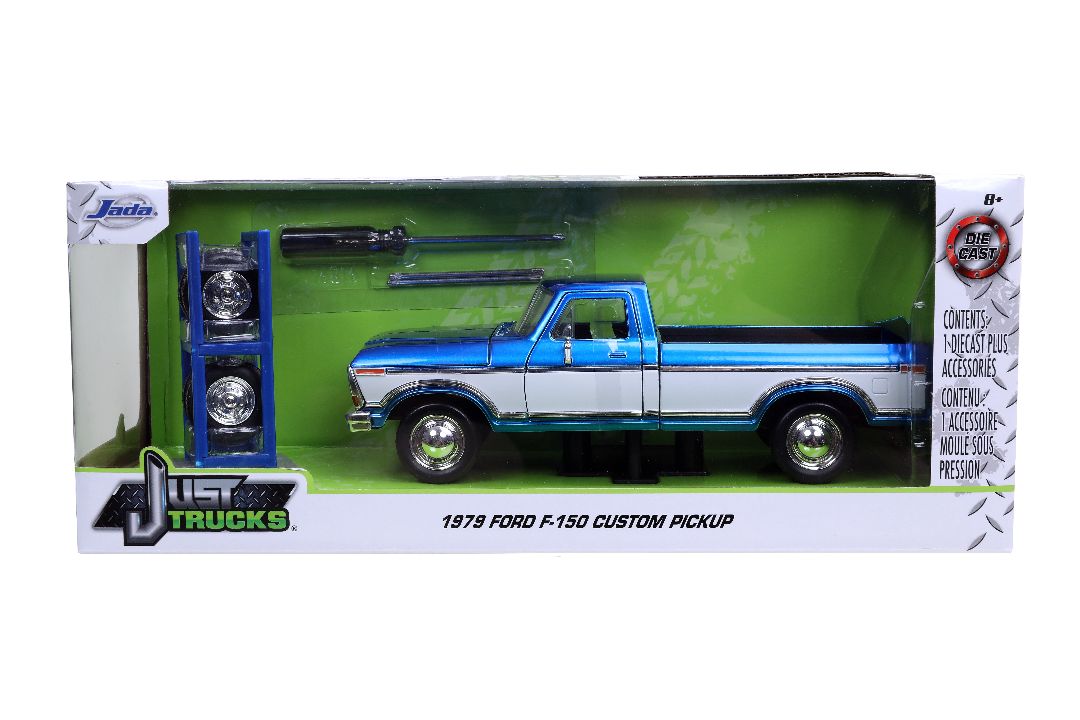 Jada 1/24 "Just Trucks" 1979 Ford F-150 Pickup w/ Rack – image 13