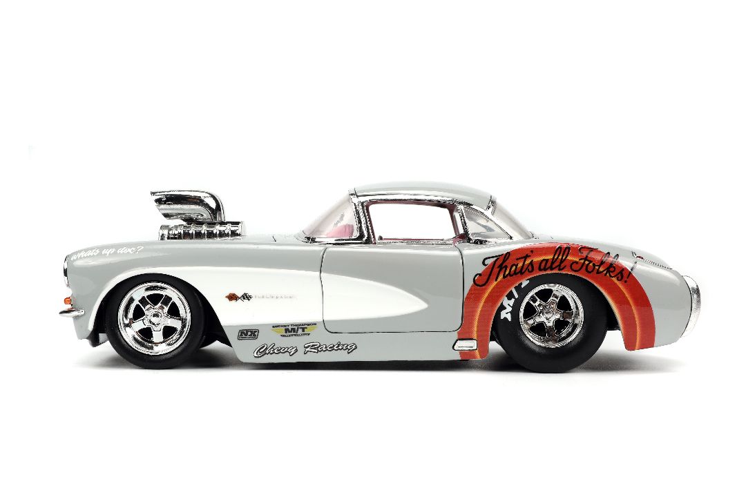 Jada 1/24 "Hollywood Rides" 1957 Corvette w/Bugs Bunny – image 7