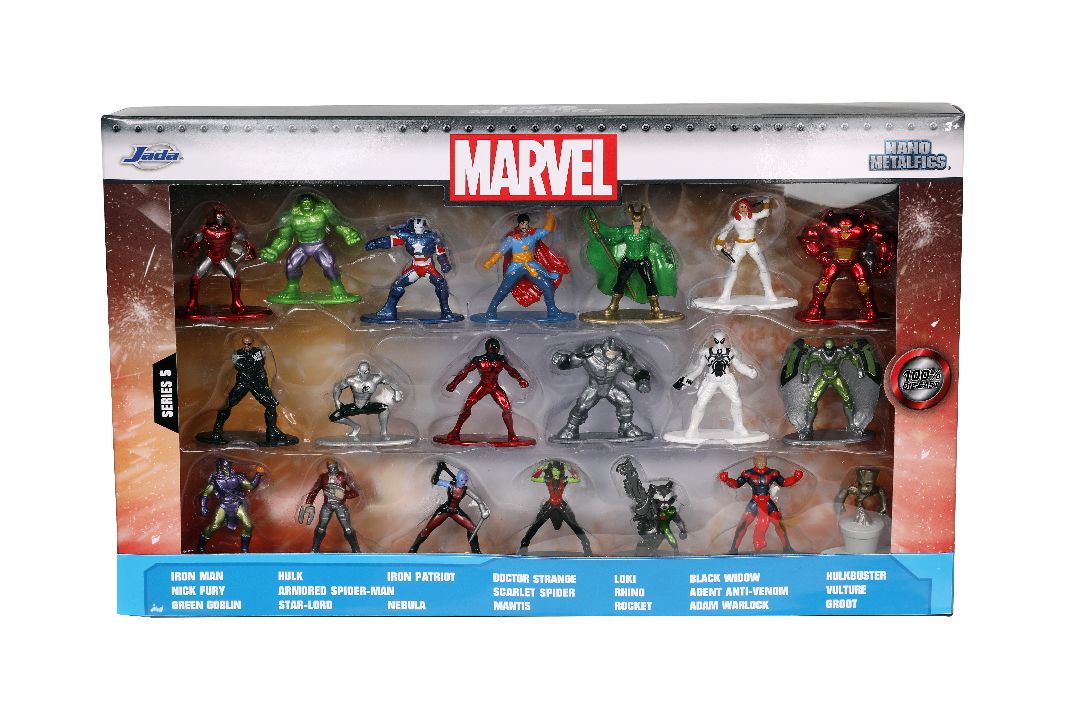 Jada 1.65" Nano Metalfigs Marvel : 20-Pack W5 – image 6