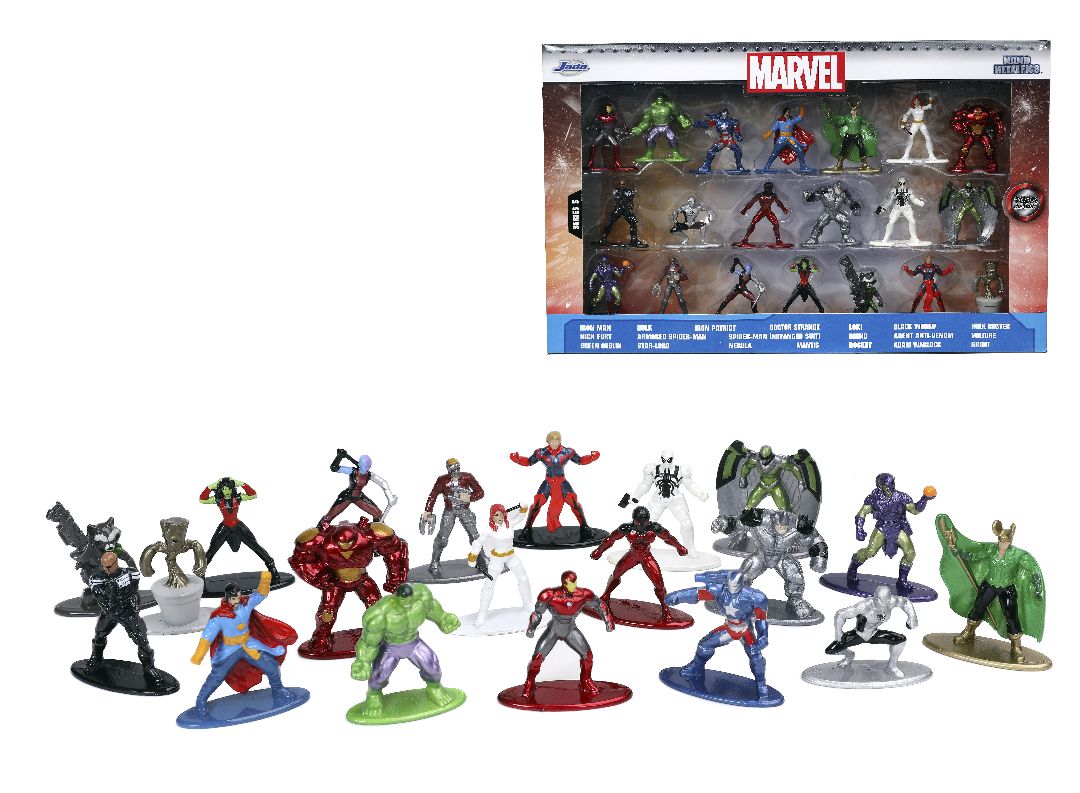 Jada 1.65" Nano Metalfigs Marvel : 20-Pack W5 – image 7
