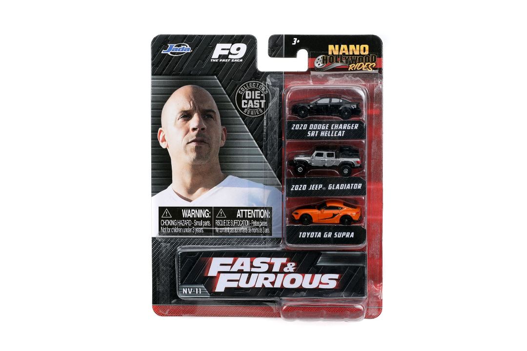 Jada Nano "Hollywood Rides" Fast & Furious 3-Pack – image 5
