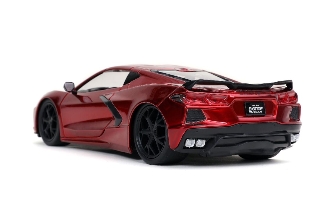 Jada 1/24 "BIGTIME Muscle" 2020 Corvette Stingray - Candy Red – image 2