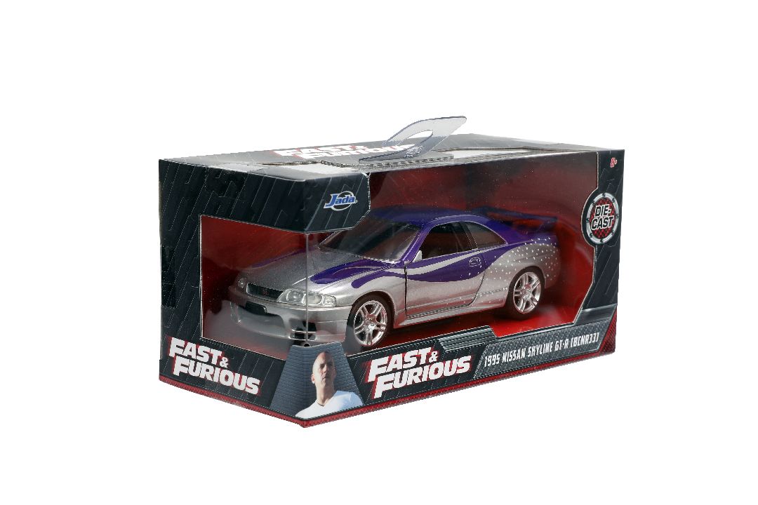 Jada 1/32 "Fast & Furious" - 1995 Nissan Skyline GT-R (R33) – image 14