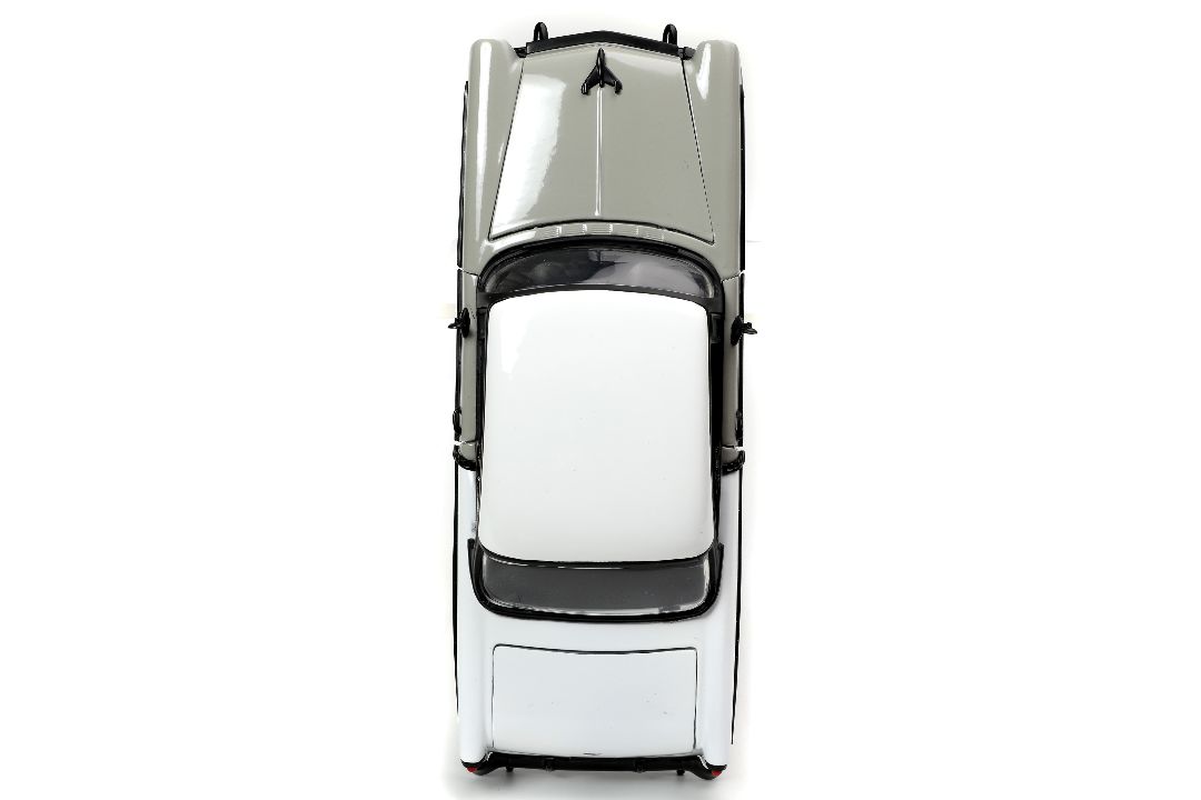 Jada 1/24 "BIGTIME Muscle" 1956 Chevy Bel Air - Grey/White thumbnail 7