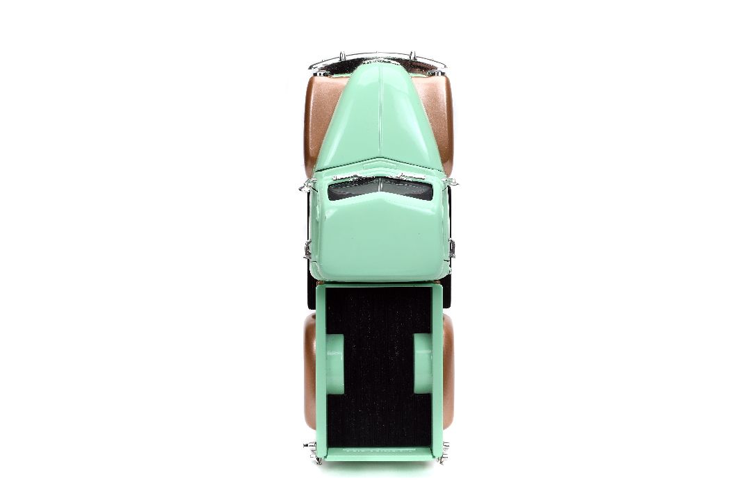 Jada 1/24 "Just Trucks" 1953 Chevy Pickup w/Rack - Light Green – image 9