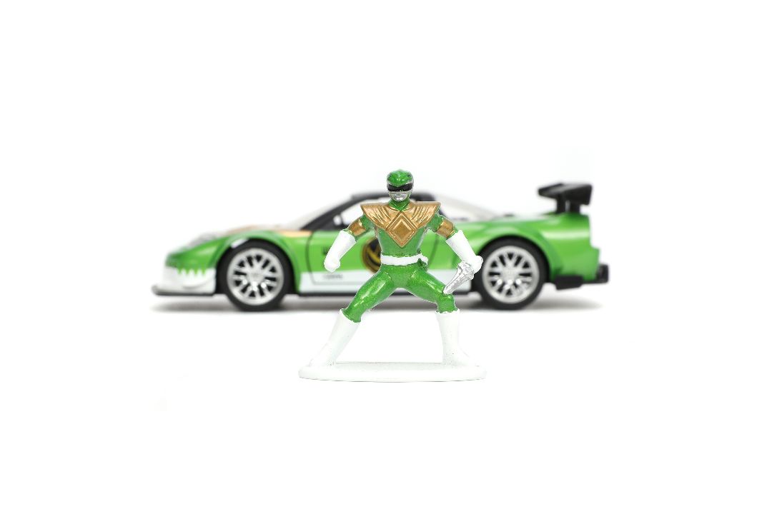 Jada 1/32 "Hollywood Rides" 2002 Honda NSX with Green Ranger – image 2