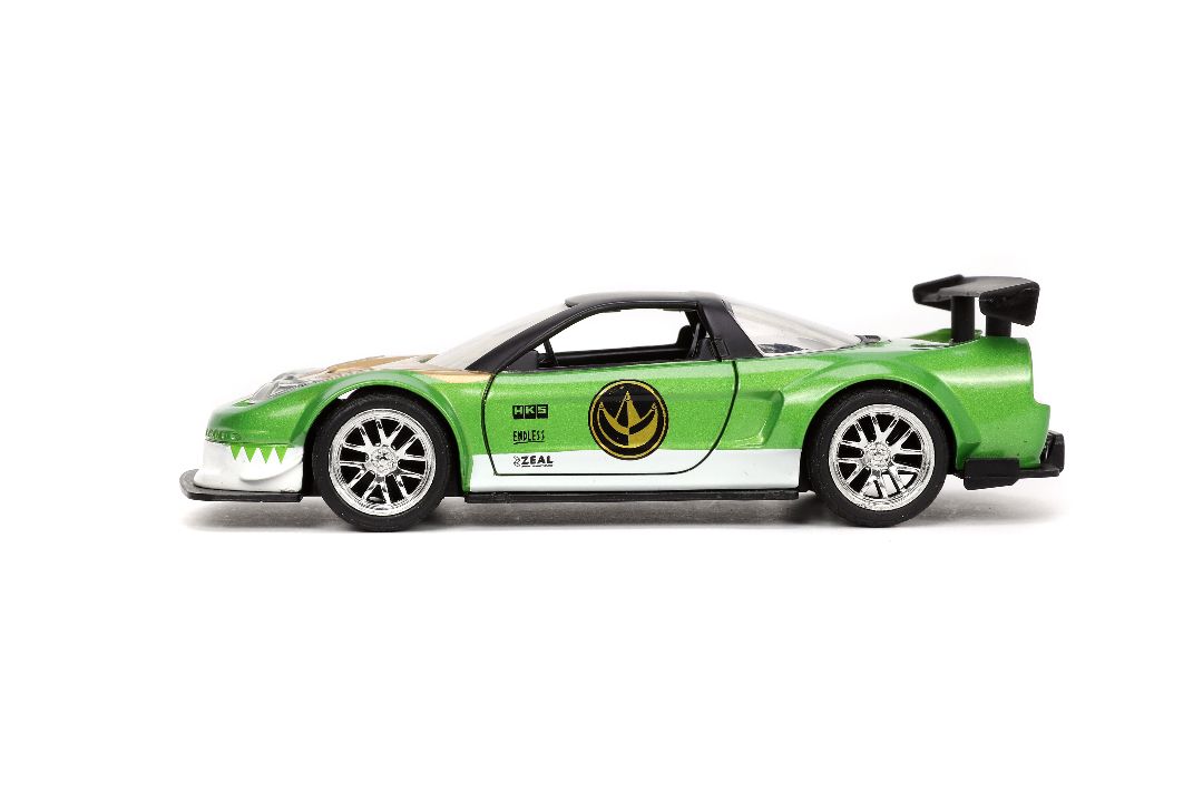 Jada 1/32 "Hollywood Rides" 2002 Honda NSX with Green Ranger – image 5