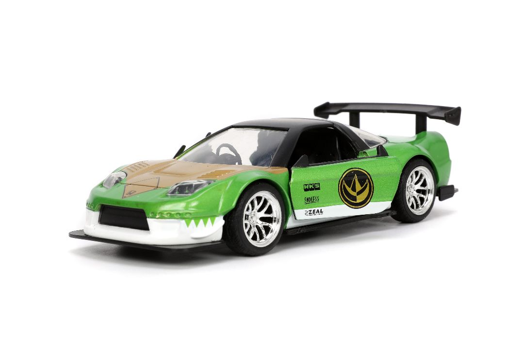 Jada 1/32 "Hollywood Rides" 2002 Honda NSX with Green Ranger – image 8