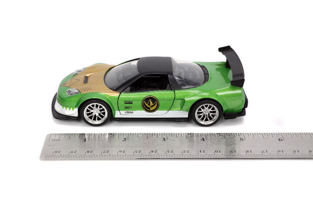 Jada 1/32 "Hollywood Rides" 2002 Honda NSX with Green Ranger – image 10