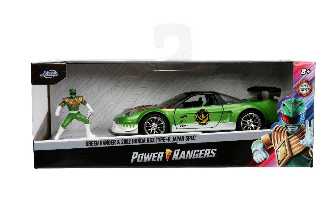 Jada 1/32 "Hollywood Rides" 2002 Honda NSX with Green Ranger – image 12