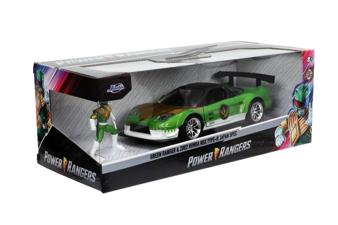 Jada 1/32 "Hollywood Rides" 2002 Honda NSX with Green Ranger – image 13
