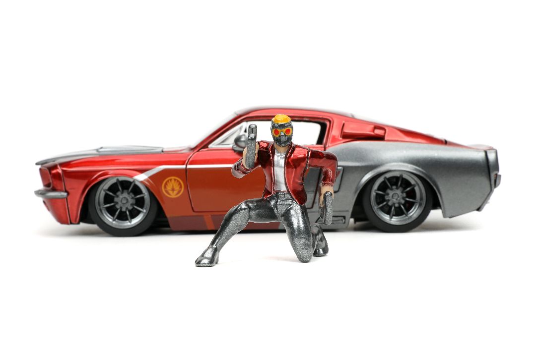 Jada 1/24 "Hollywood Rides" Marvel 1967 Shelby GT500 Star-Lord – image 3