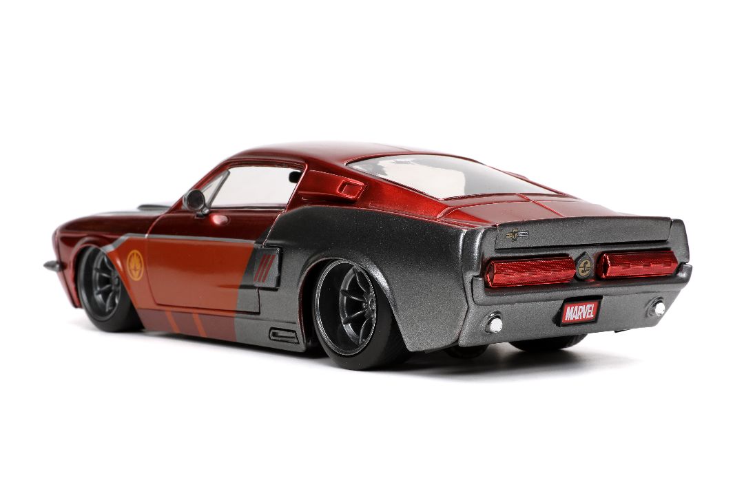 Jada 1/24 "Hollywood Rides" Marvel 1967 Shelby GT500 Star-Lord – image 8