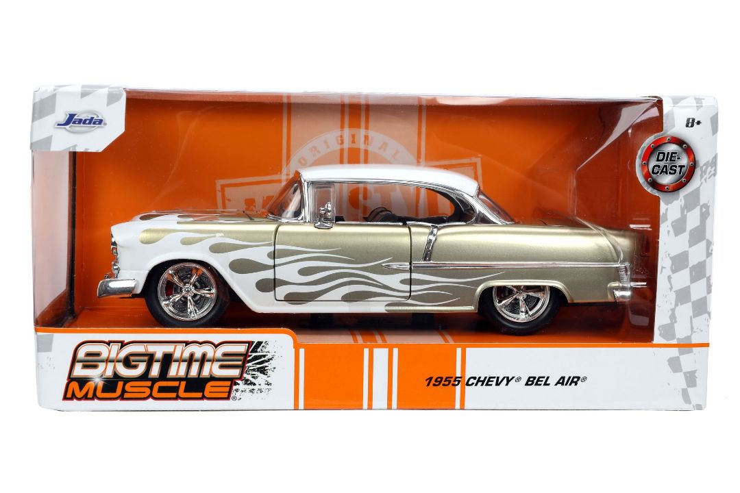 Jada 1/24 "BIGTIME Muscle" 1955 Chevy Bel Air – image 3