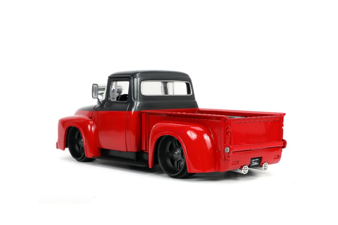 Jada 1/24 "Just Trucks" 1956 Ford F-100 Pickup with Rack – image 4