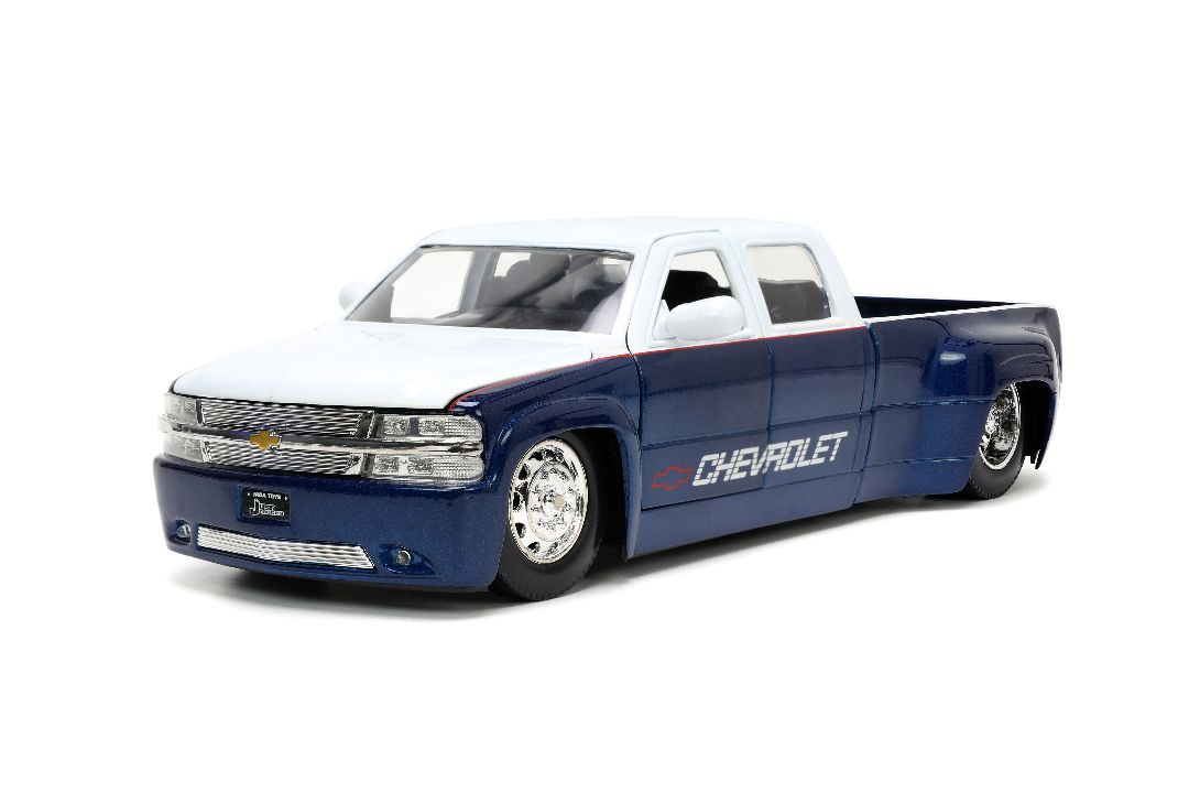 Jada 1/24 "Just Trucks" 1999 Chevy Silverado Dooley with Rack – image 2