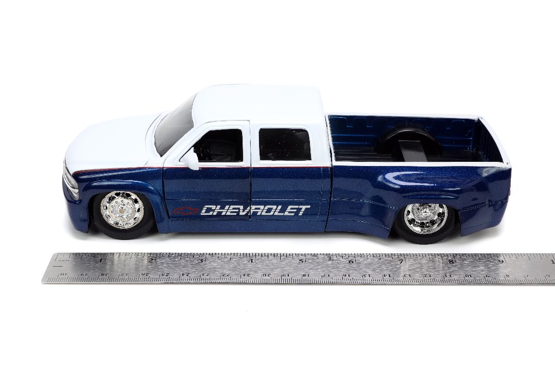Jada 1/24 "Just Trucks" 1999 Chevy Silverado Dooley with Rack – image 8