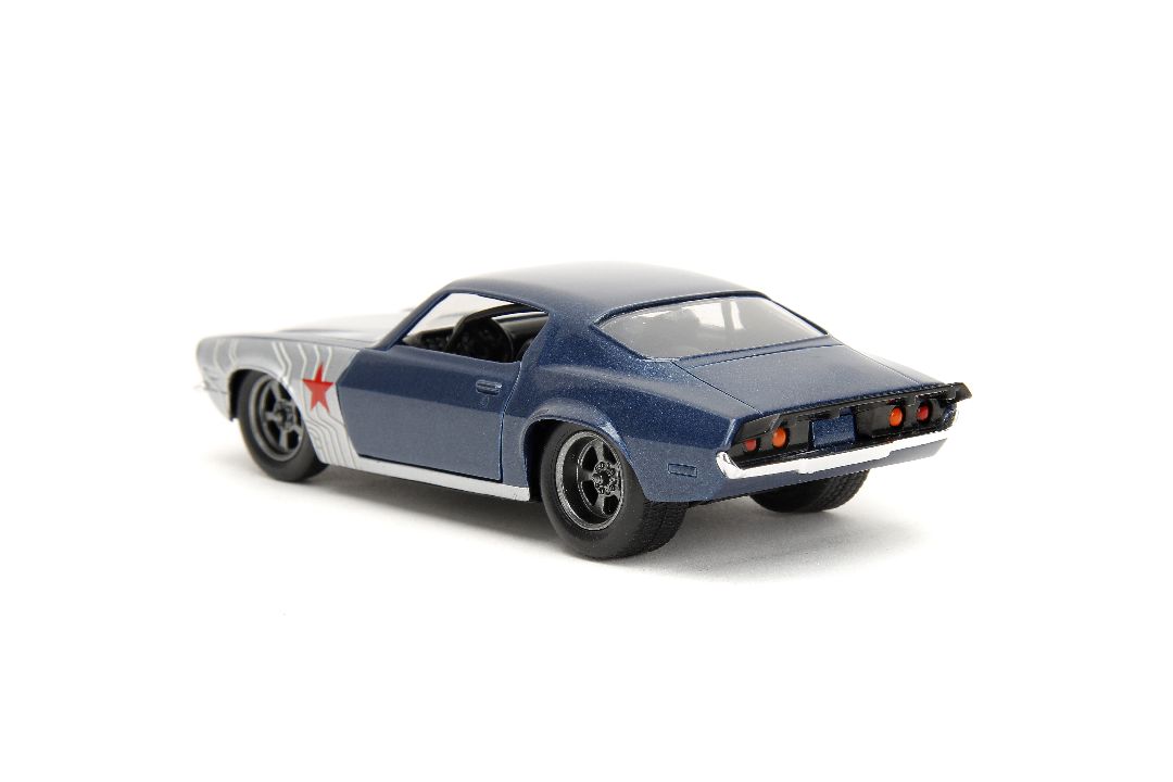 Jada 1/32 "Hollywood Rides" Marvel 1973 Chevy Camaro W/Soldier – image 7