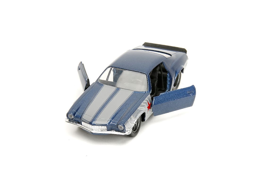 Jada 1/32 "Hollywood Rides" Marvel 1973 Chevy Camaro W/Soldier – image 14