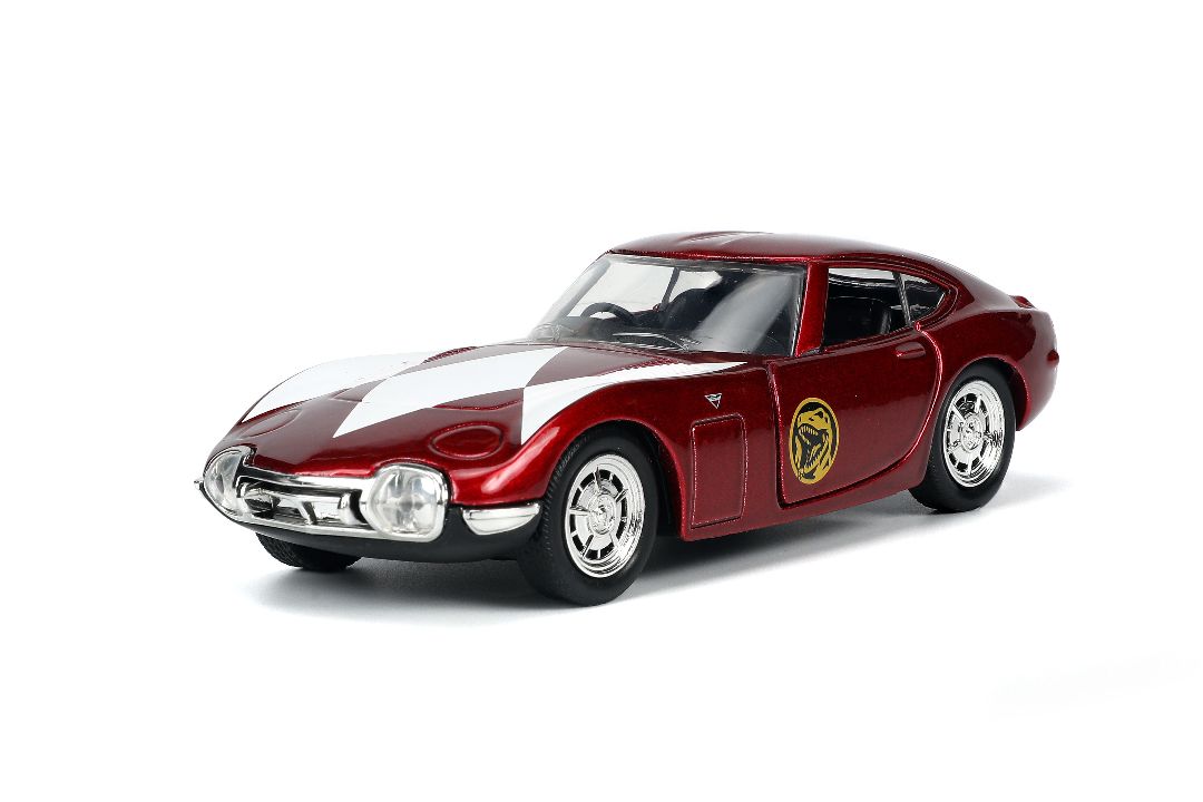 Jada 1/32 1967 Toyota 2000GT with Red Ranger thumbnail 4