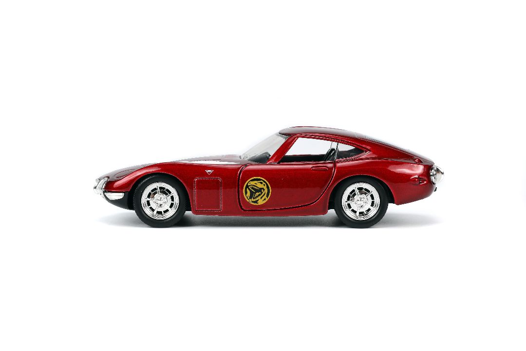 Jada 1/32 1967 Toyota 2000GT with Red Ranger thumbnail 5
