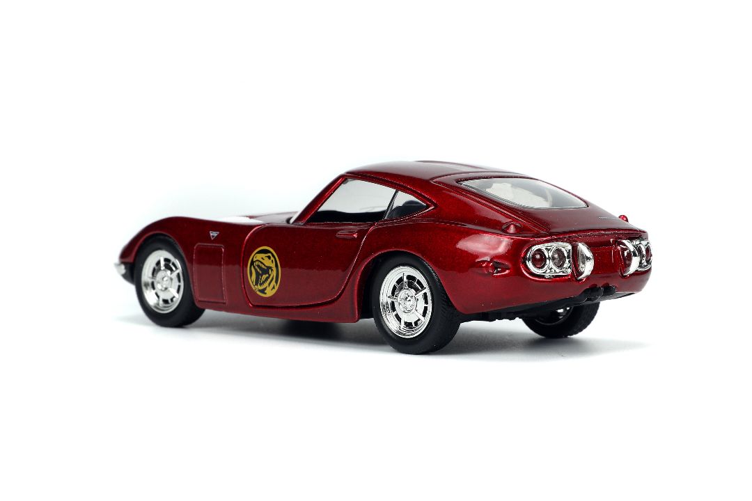 Jada 1/32 1967 Toyota 2000GT with Red Ranger thumbnail 6