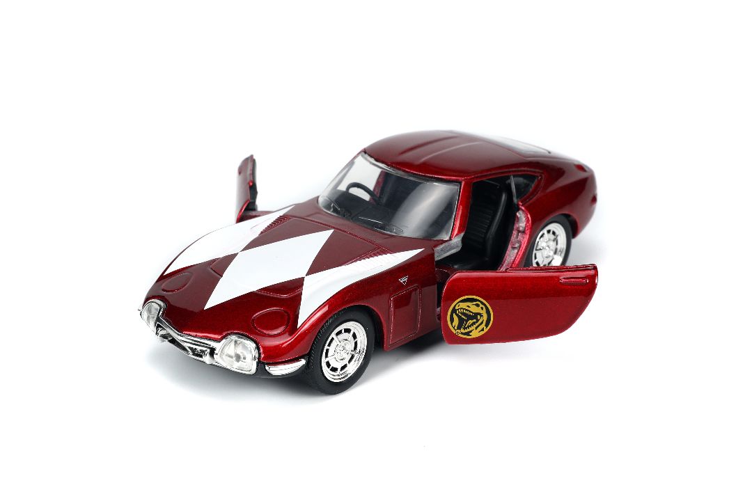 Jada 1/32 1967 Toyota 2000GT with Red Ranger thumbnail 8