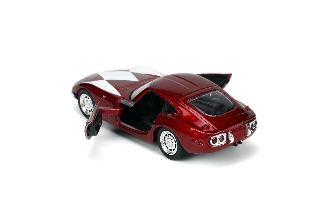 Jada 1/32 1967 Toyota 2000GT with Red Ranger thumbnail 9