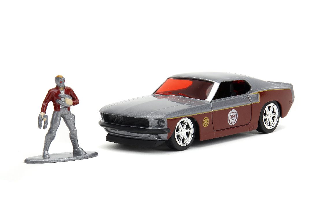 Jada 1/32 "Hollywood Rides" Marvel 1969 Ford Mustang W/Star-Lord – image 2