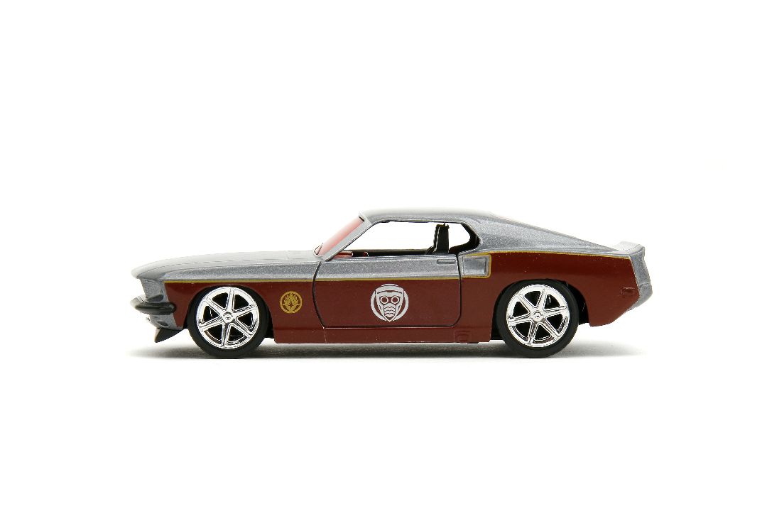 Jada 1/32 "Hollywood Rides" Marvel 1969 Ford Mustang W/Star-Lord – image 6