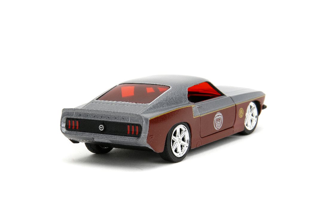 Jada 1/32 "Hollywood Rides" Marvel 1969 Ford Mustang W/Star-Lord – image 9