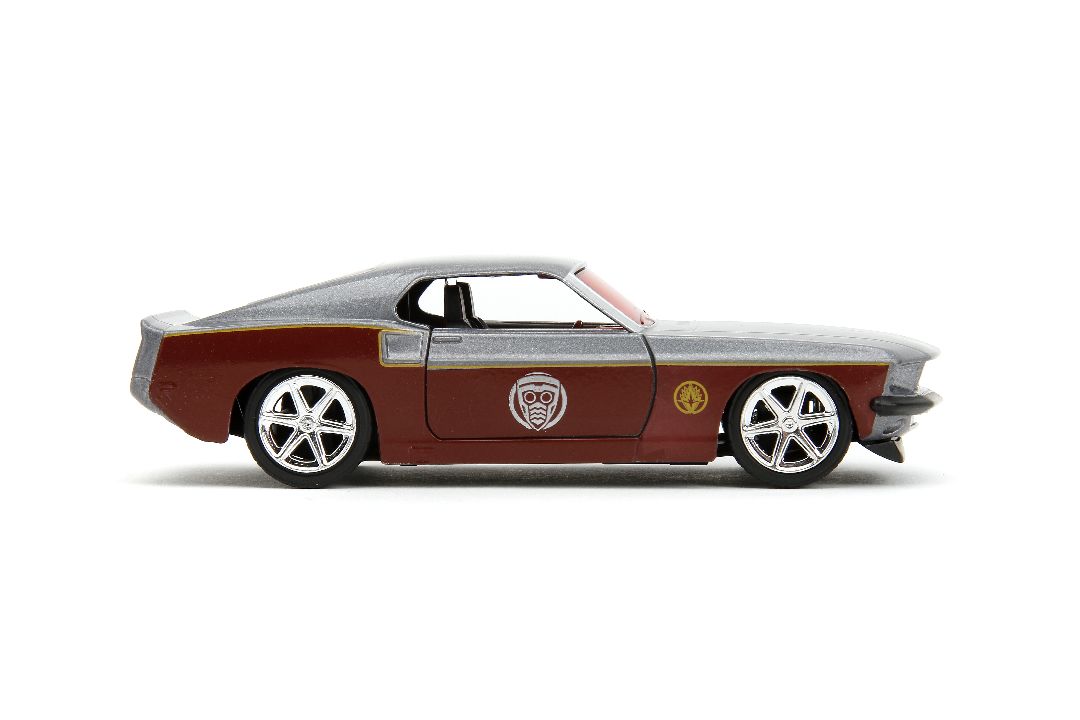 Jada 1/32 "Hollywood Rides" Marvel 1969 Ford Mustang W/Star-Lord – image 10
