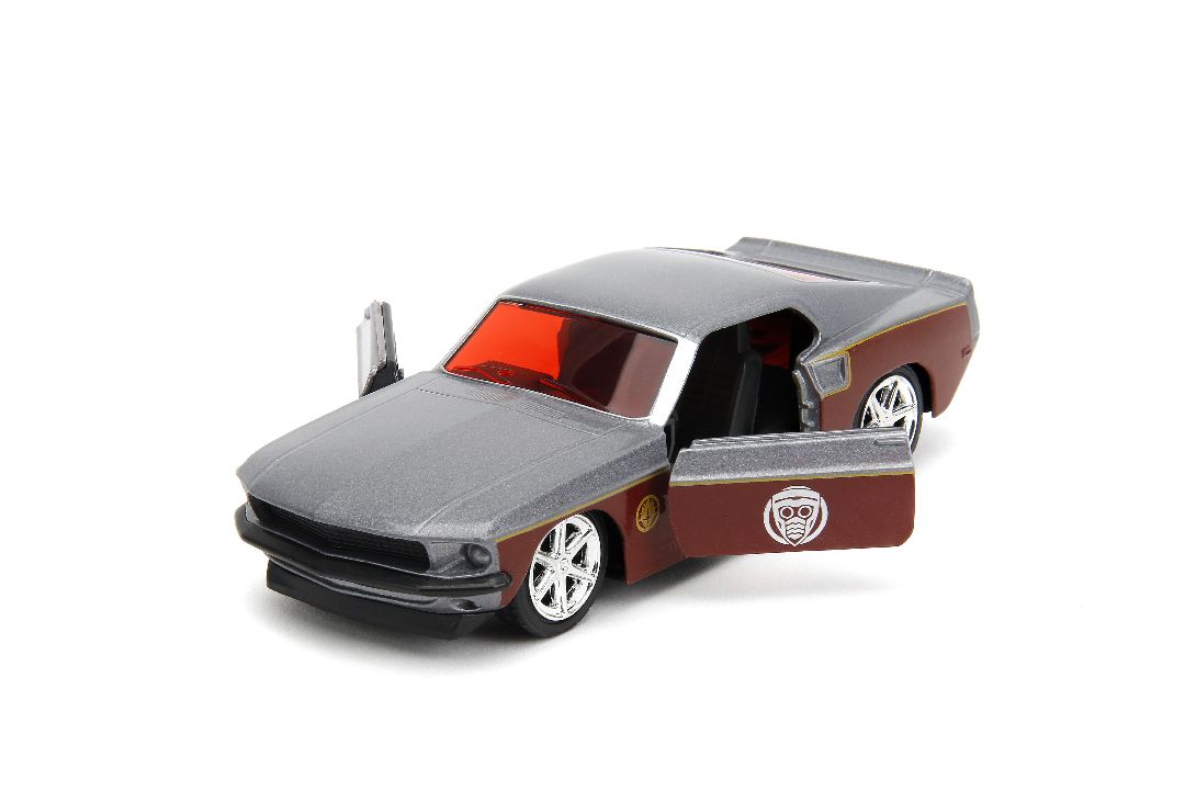 Jada 1/32 "Hollywood Rides" Marvel 1969 Ford Mustang W/Star-Lord – image 14
