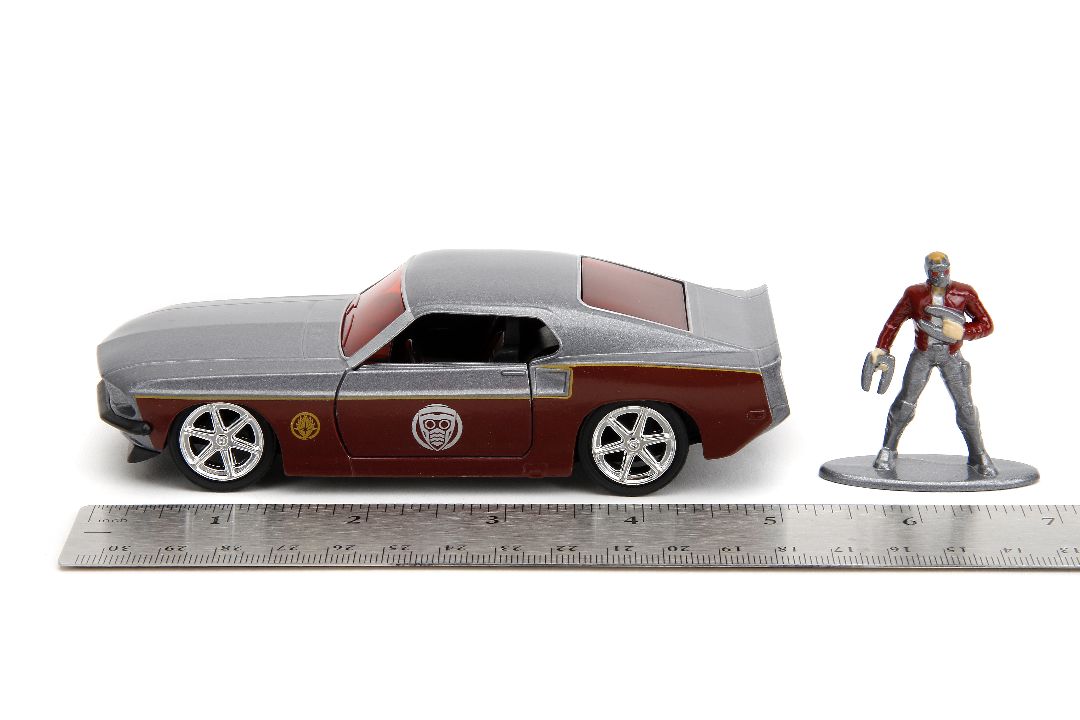 Jada 1/32 "Hollywood Rides" Marvel 1969 Ford Mustang W/Star-Lord – image 16
