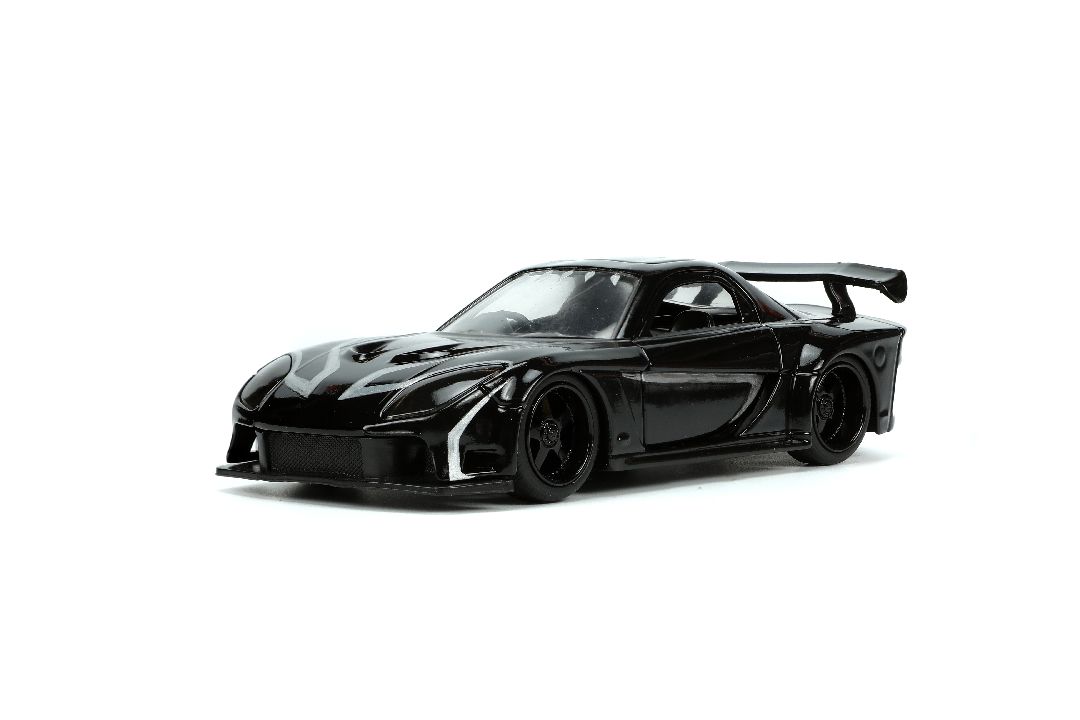 Jada 1/32 "Hollywood Rides" Marvel 1993 Mazda RX7 w/Blk Panther – image 6